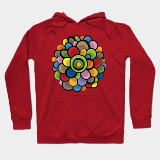 Spring Bubble Flower Hoodie